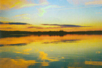 Solnedgng